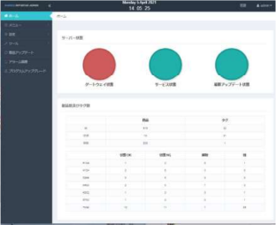 各電子棚札に表示させたい情報は遠隔で登録可能 シンプルで分かりやすい管理ツール 電子棚札ソリューション